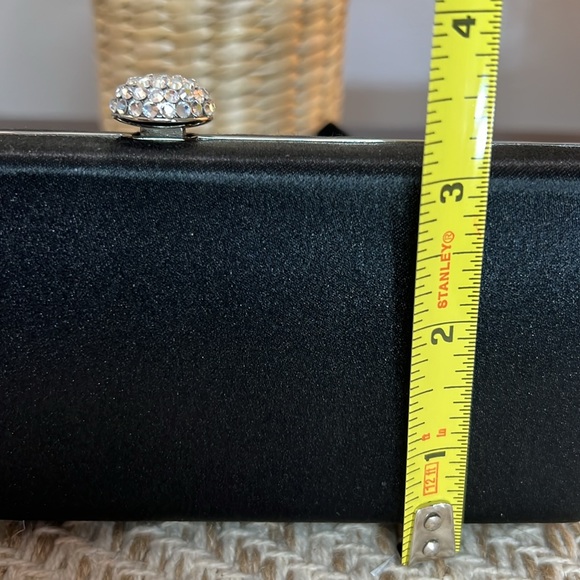 Carolee Satin Clutch 6.75”w x 3”h x 1”d - Picture 7 of 7